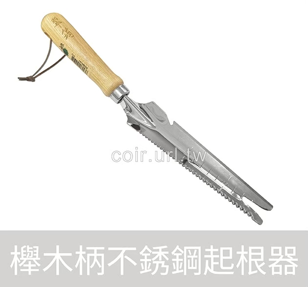 櫸木柄不銹鋼起根器 移植刀 櫸木柄不銹鋼起根器 移植刀